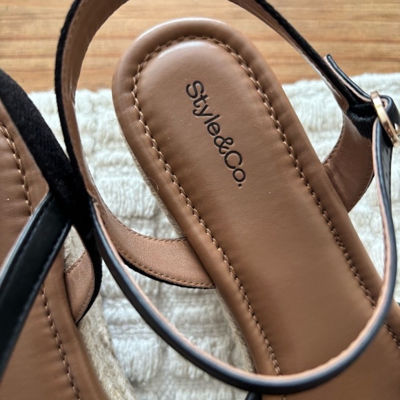 Style & Co wedges Size 10 NWOT - Picture 4 of 9